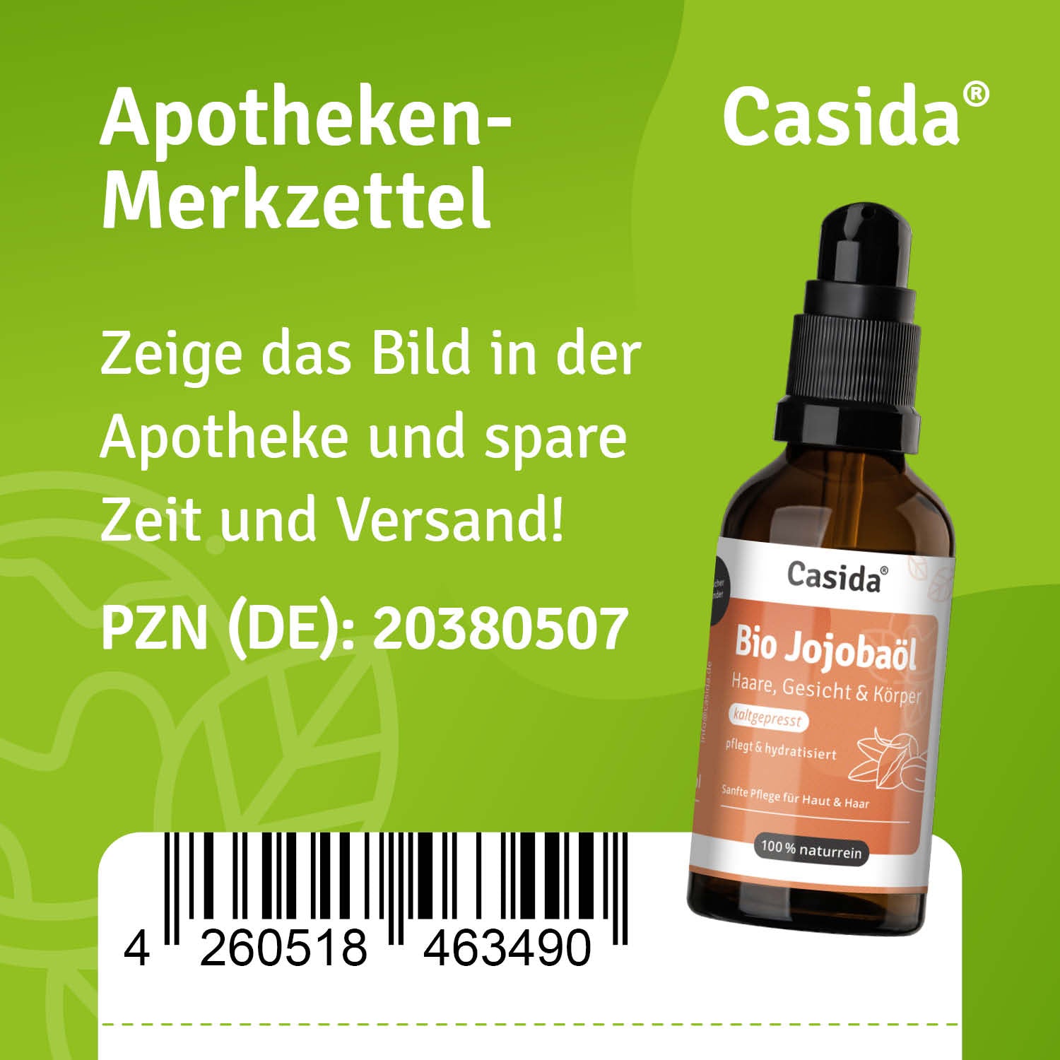 casida-jojoba-l-bio-kaltgepresst-gesicht-haare-k-rper image 2