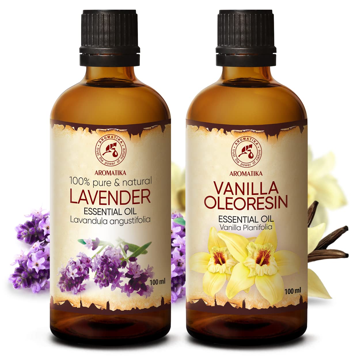 aromatika-lavendel-vanille-therische-le-set-2x100ml image 2