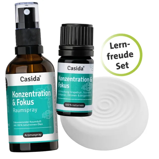 casida-set-lernfreude-duftset-fokus-duftstein-raumspray image 1