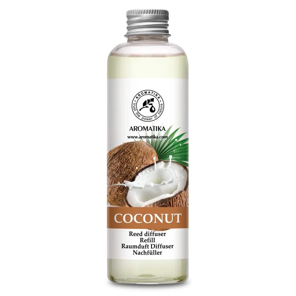 aromatika-raumduft-nachf-llflasche-kokos-200ml-diffusor image 1