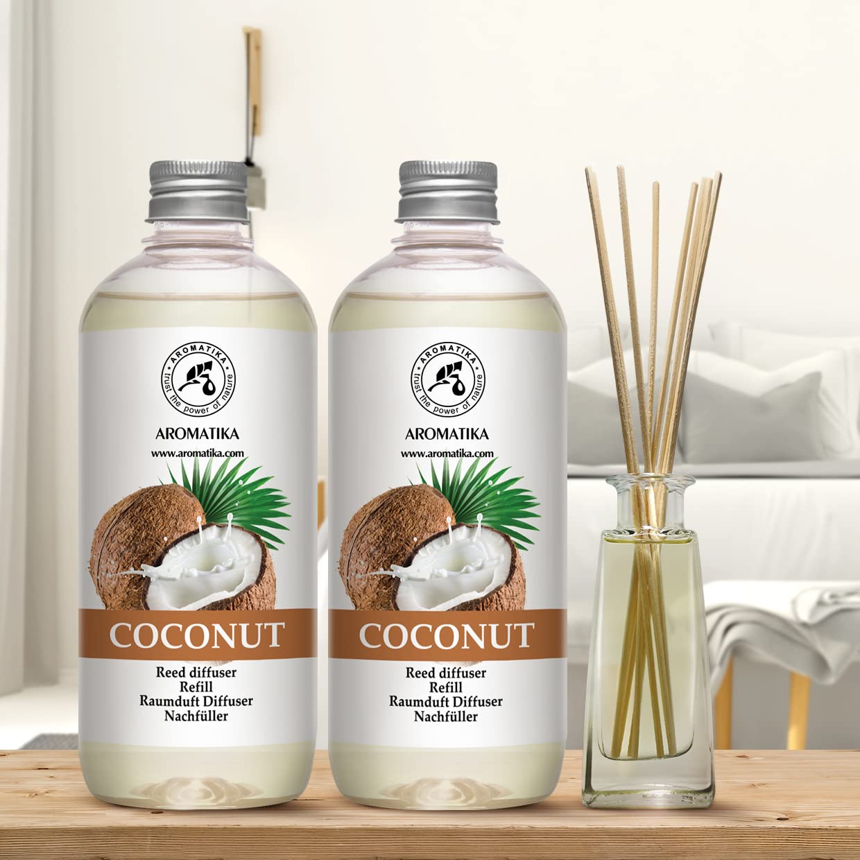 aromatika-kokos-diffusor-nachf-ller-2x500ml-refill image 8