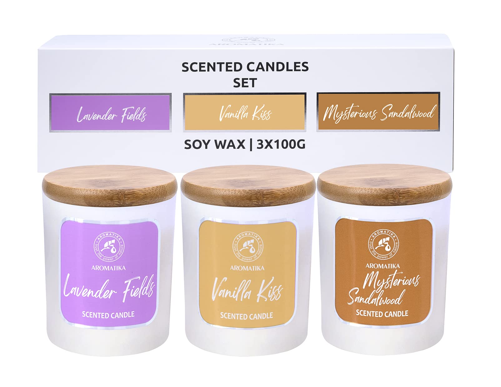aromatika-duftkerzen-set-lavendel-vanille-sandelholz-3x100g image 1