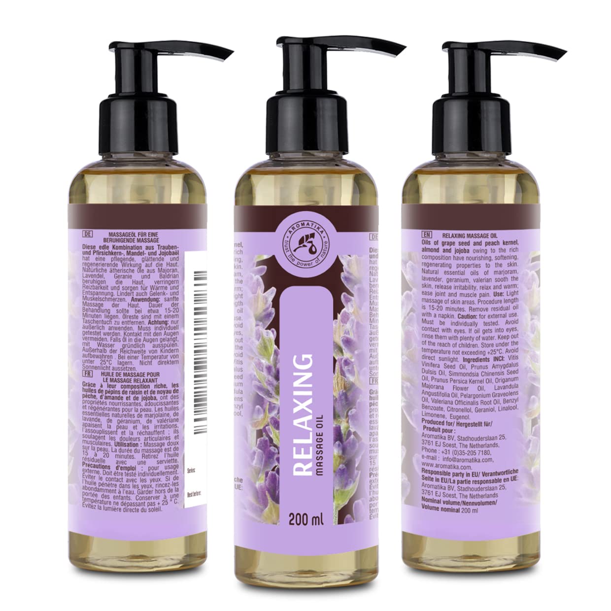 aromatika-relaxing-massage-l-200-ml-lavendelduft image 3