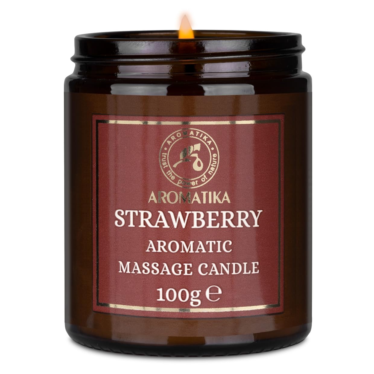 aromatika-erdbeere-massagekerze-100g-sojawachs-fruchtig image 2