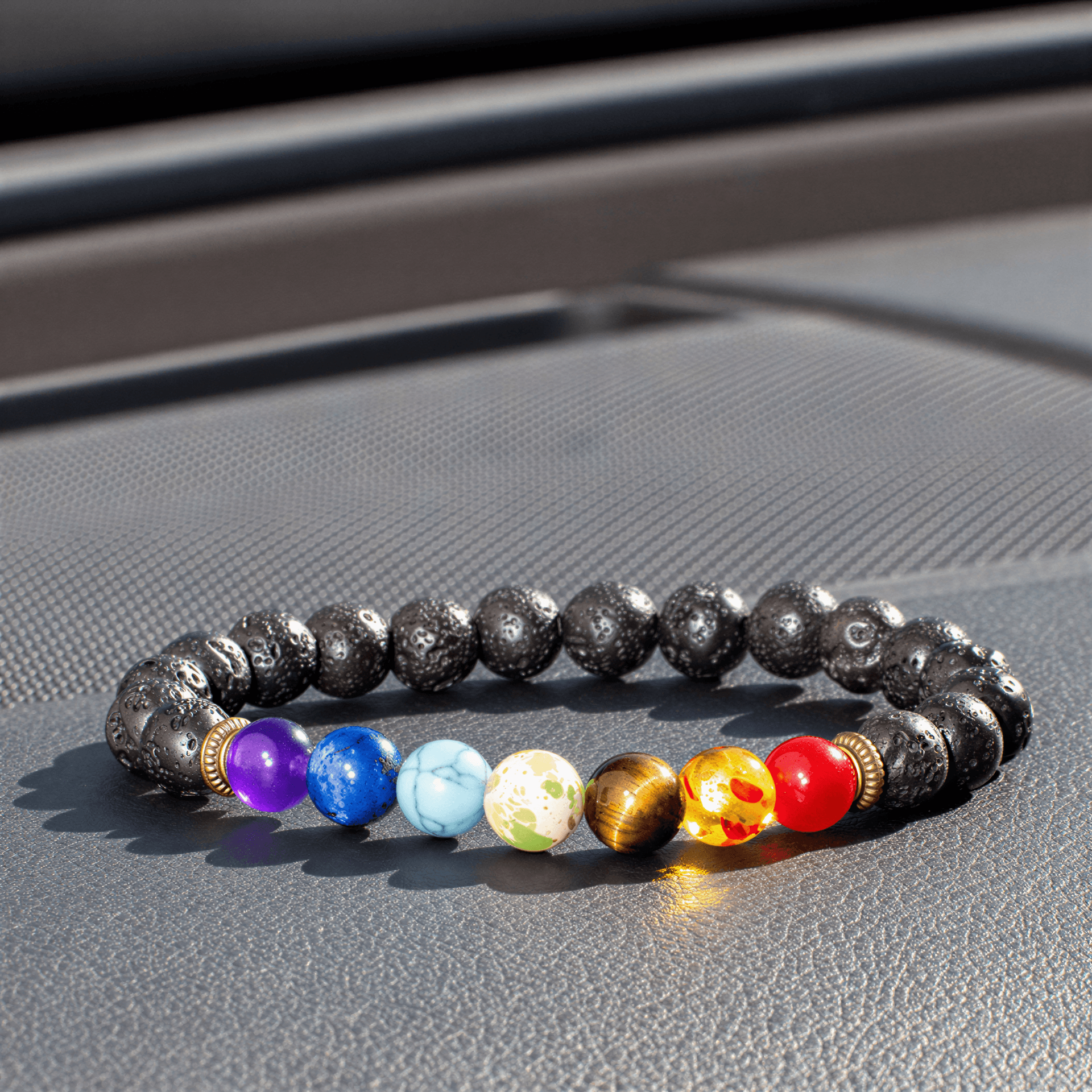 casida-chakra-perlen-armband-8-mm-naturstein-diffuser-armband image 2