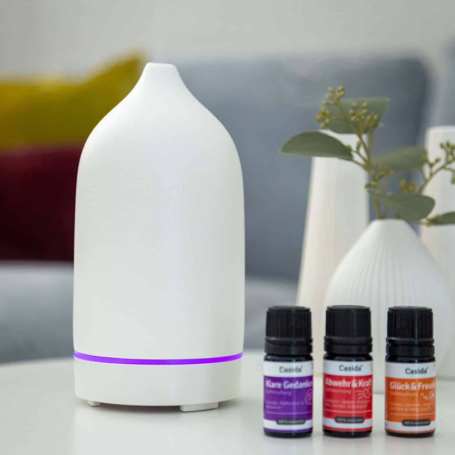 casida-keramik-diffuser-mit-6-d-ften-aroma-diffuser-wei-mit-led image 5