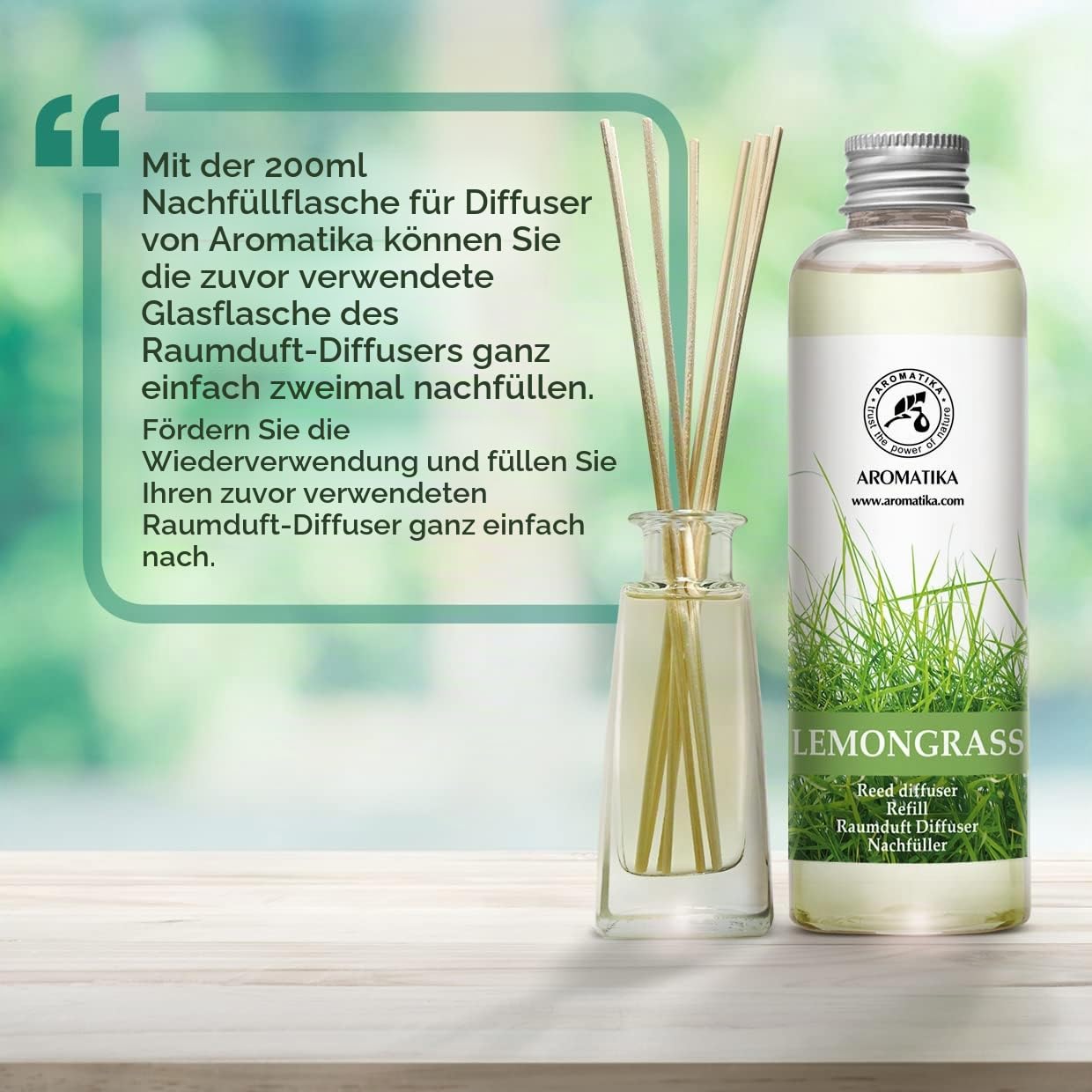 aromatika-refill-reed-diffusers-zitronengras-200-ml image 5