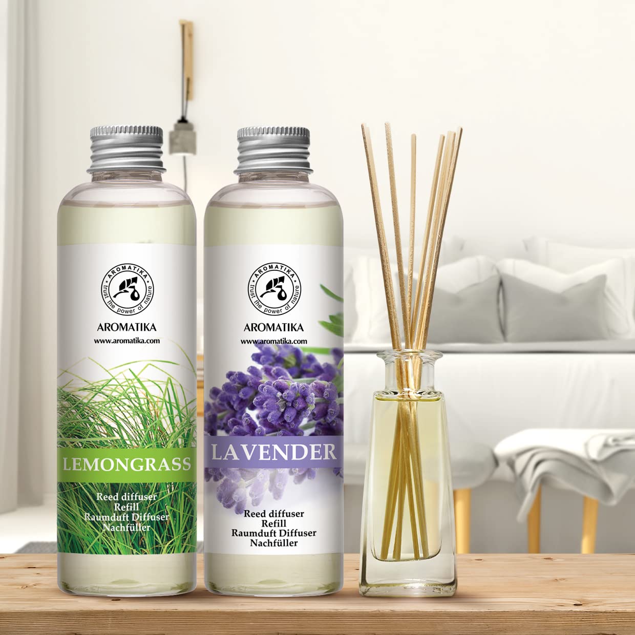 aromatika-lemongrass-lavendel-diffuser-nachf-ller-400ml-frisch image 4