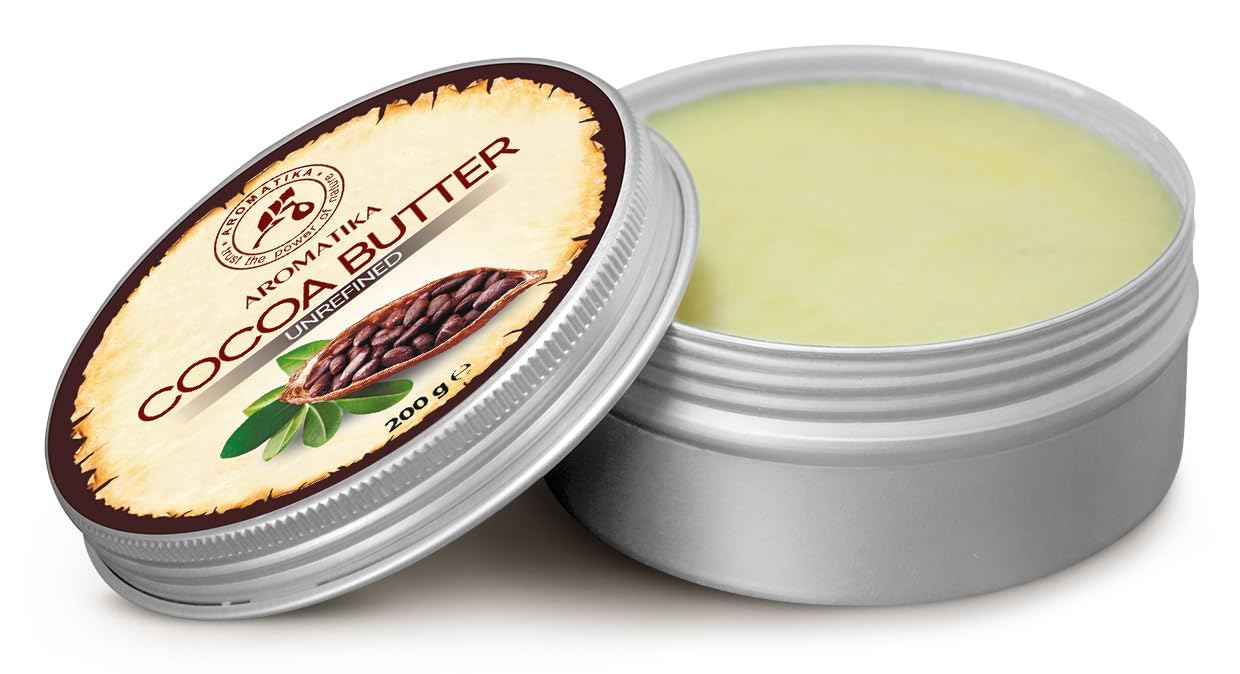 aromatika-body-butters-kakaobutter-unraffiniert-200-g-rein image 3