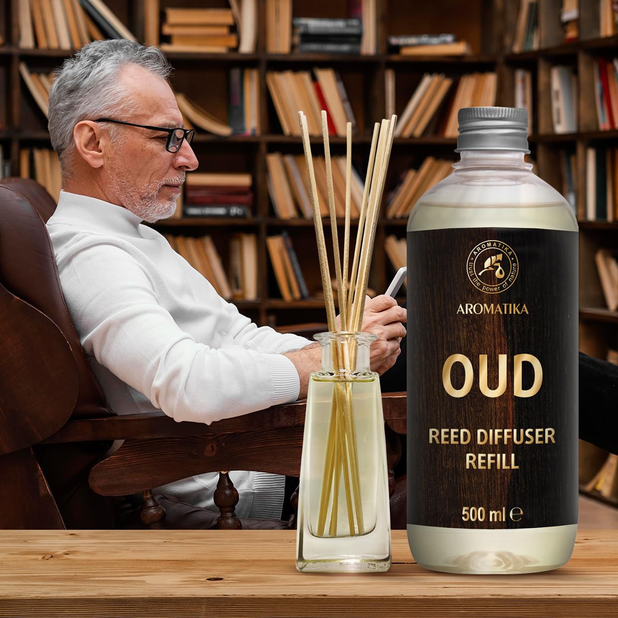 aromatika-refill-diffuser-oud-500ml-nachf-llflasche-holzduft image 7