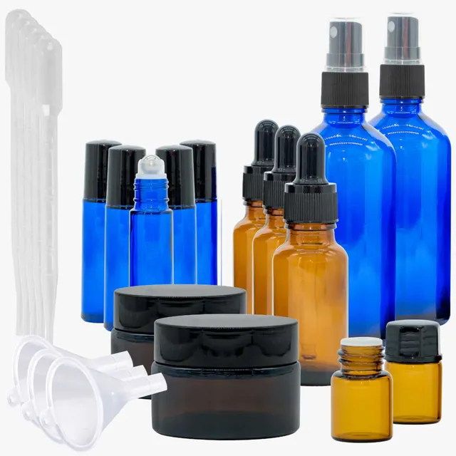 casida-aromatherapie-profi-set-22-teilig-glasflaschen image 1