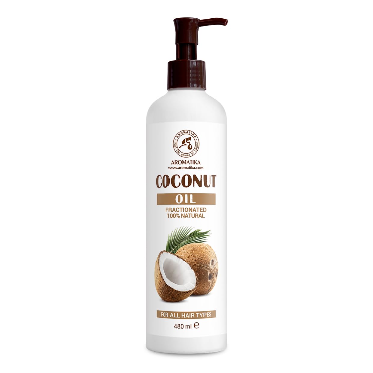 aromatika-carrier-oils-kokos-l-k-rper-l-500-ml-kosmetisch image 1