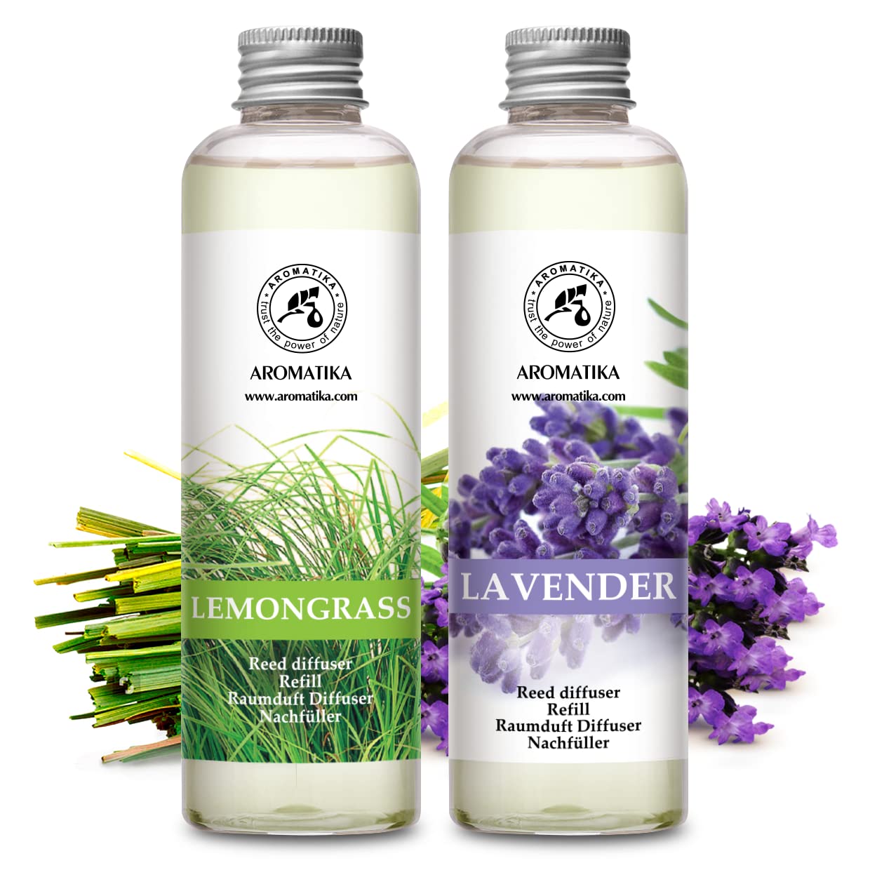 aromatika-lemongrass-lavendel-diffuser-nachf-ller-400ml-frisch image 2