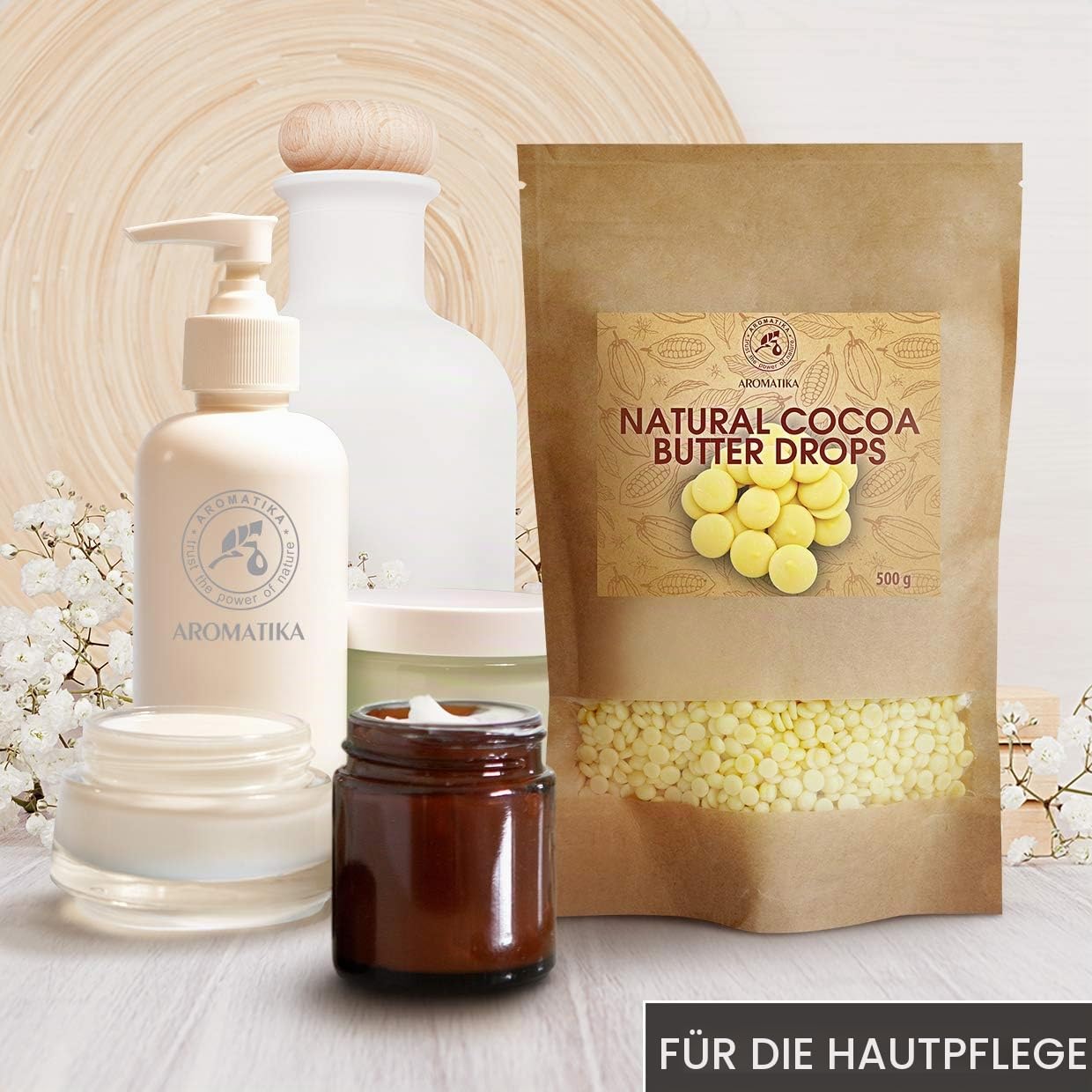aromatika-body-butters-kakaobutter-chips-500-g image 7