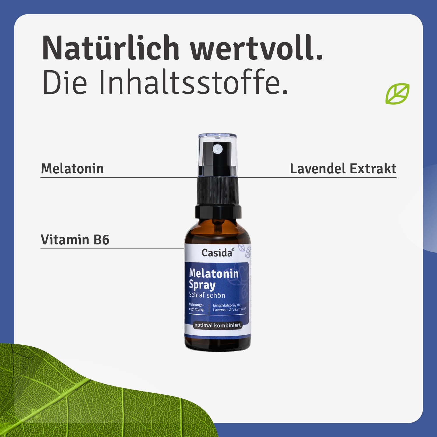 casida-schlaf-sch-n-spray-melatonin-einschlafspray-lavendel image 2