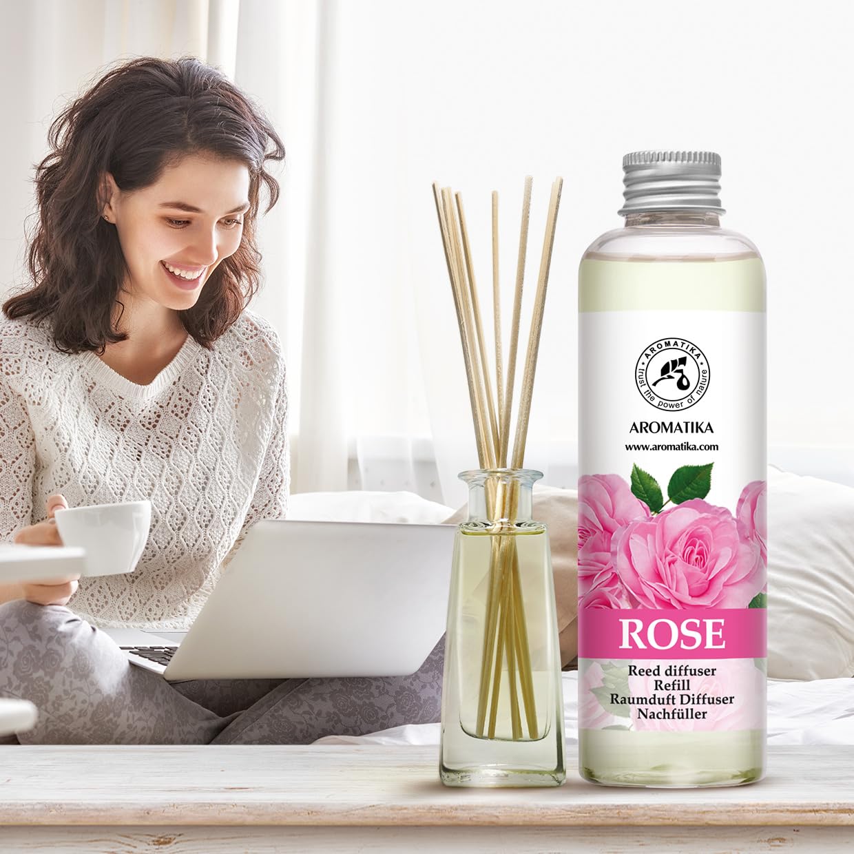 aromatika-raumduft-nachf-llung-rose-200-ml image 7