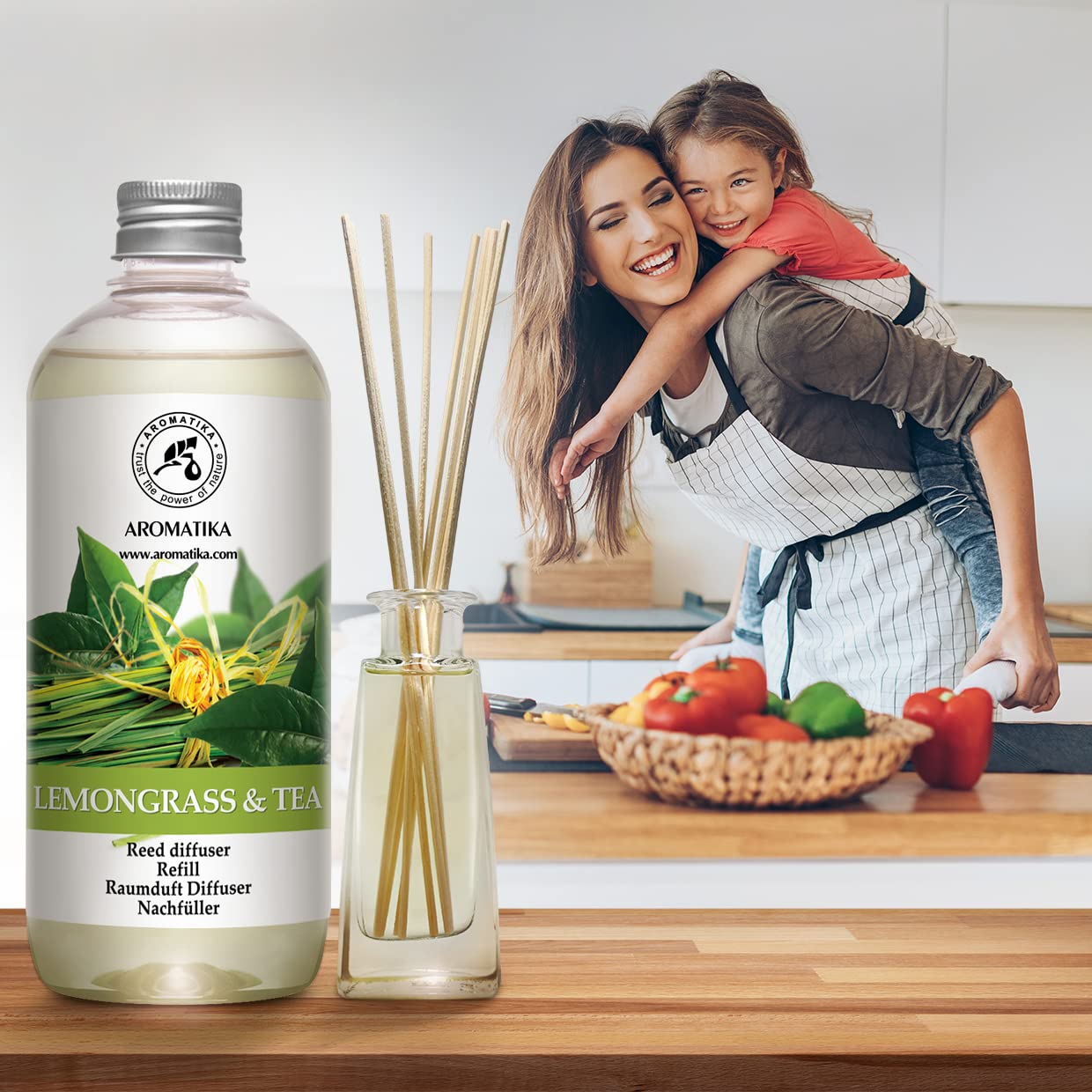 aromatika-refill-reed-diffuser-lemongrass-tee-500-ml-frisch image 6