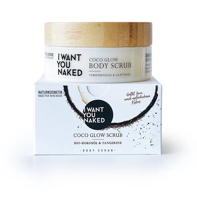 i-want-you-naked-coco-glow-body-scrub-k-rperpeeling-200-ml-kokos image 1