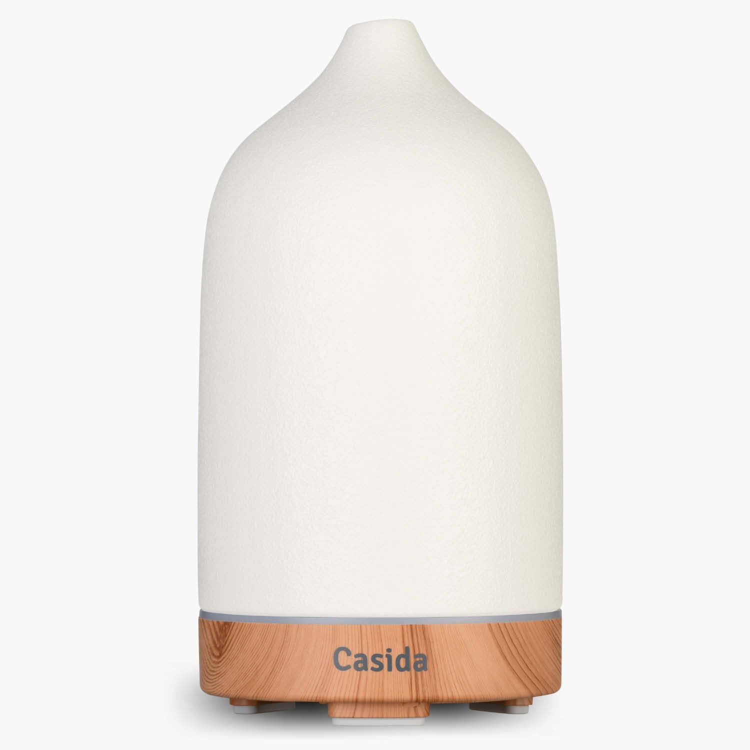 casida-keramik-aroma-diffuser-mattwei-holzoptik-led image 1