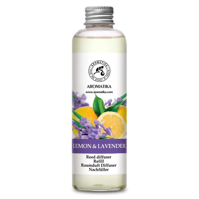 aromatika-refill-reed-diffuser-zitrone-lavendel-200-ml-nachf-ller image 1