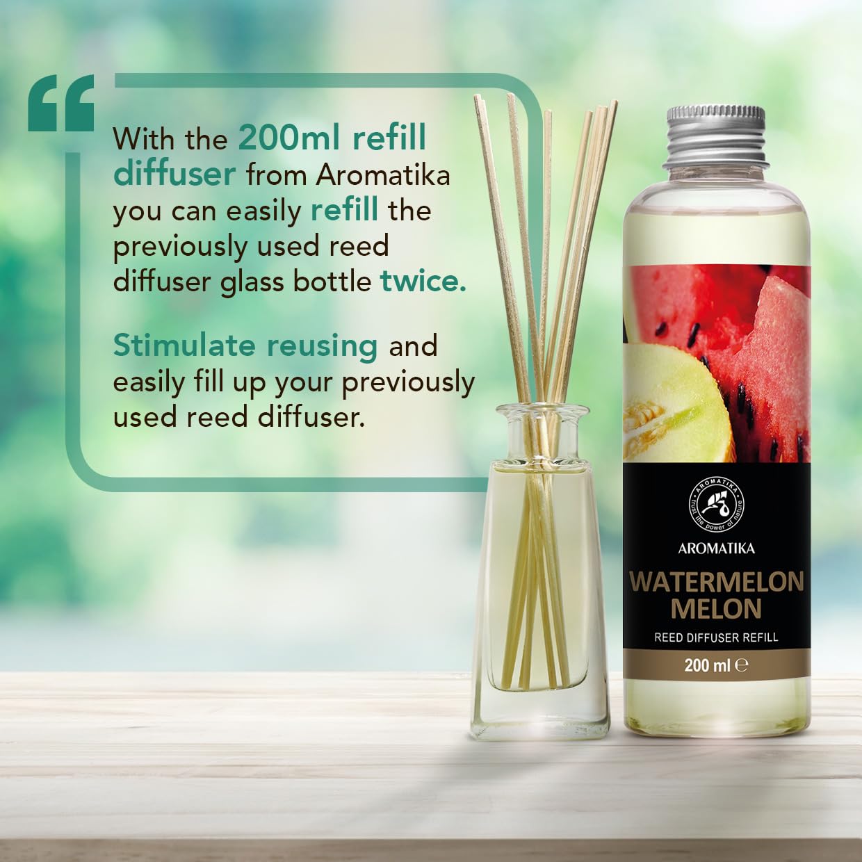 aromatika-wassermelone-melone-diffuser-nachf-ller-200-ml image 2