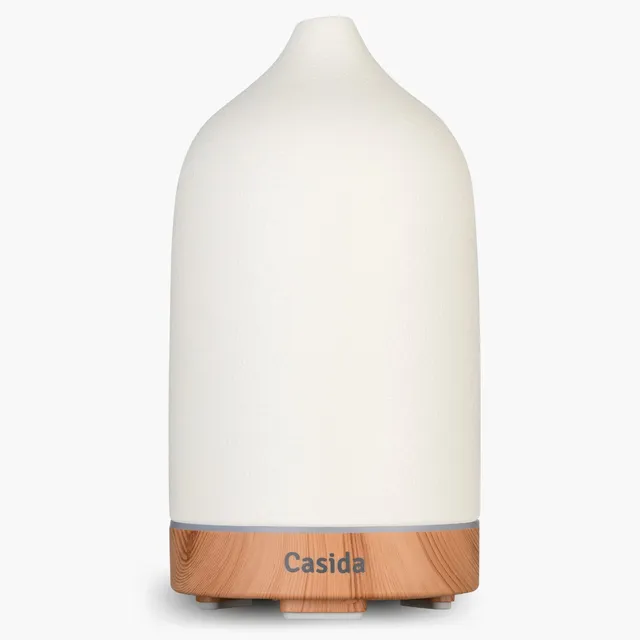 casida-keramik-aroma-diffuser-mattwei-holzoptik-120-ml image 1