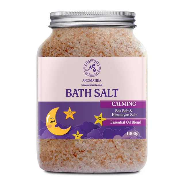 aromatika-badesalz-beruhigend-sandelholz-bergamotte-1300-g image 1