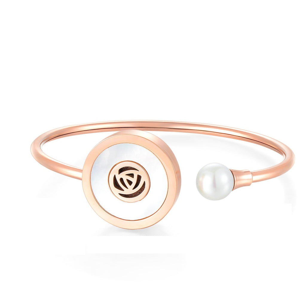 casida-aroma-armband-rose-ros-gold-duftschmuck-edelstahl image 1