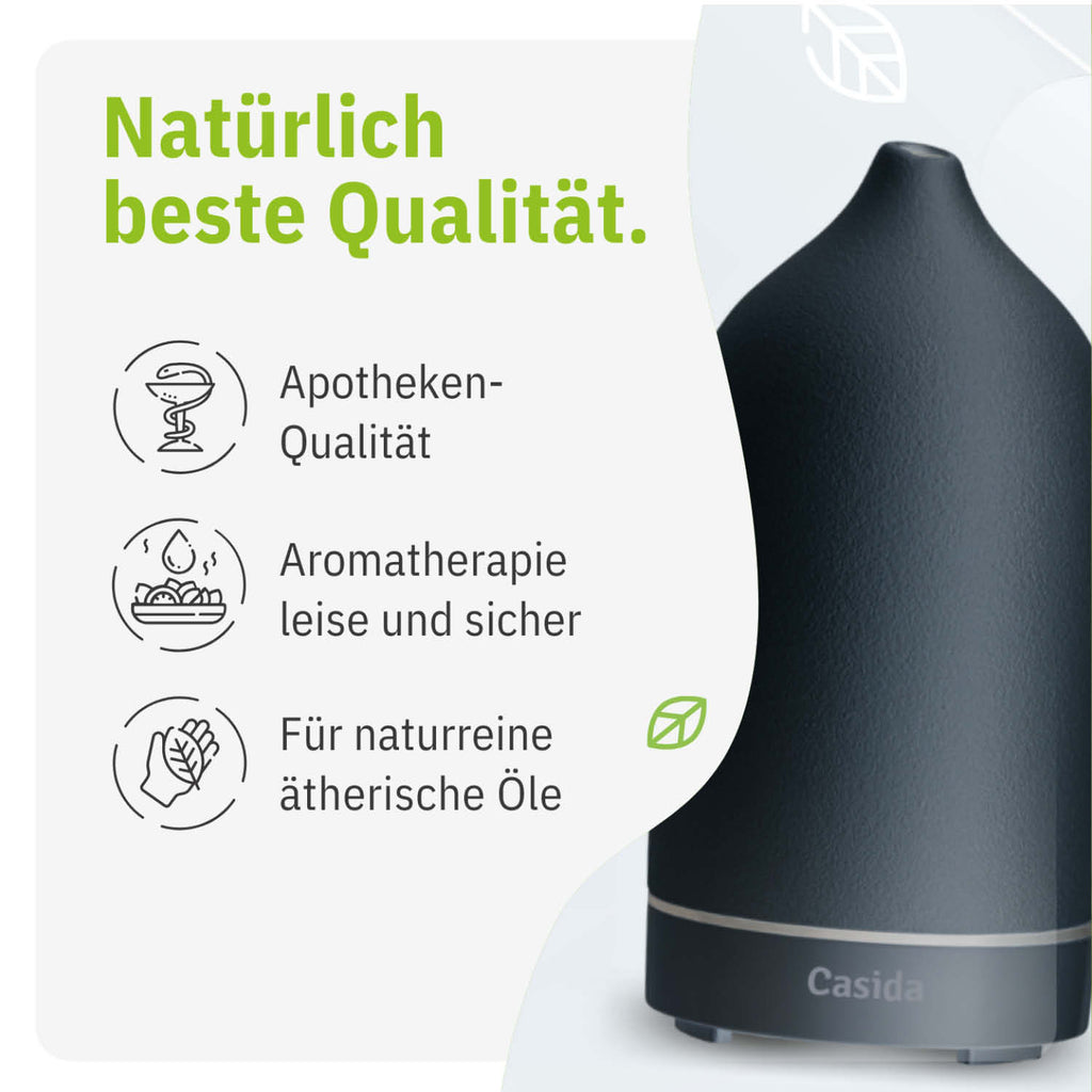 casida-aroma-diffuser-ceramic-diffuser-schwarz-keramik-120-ml image 3