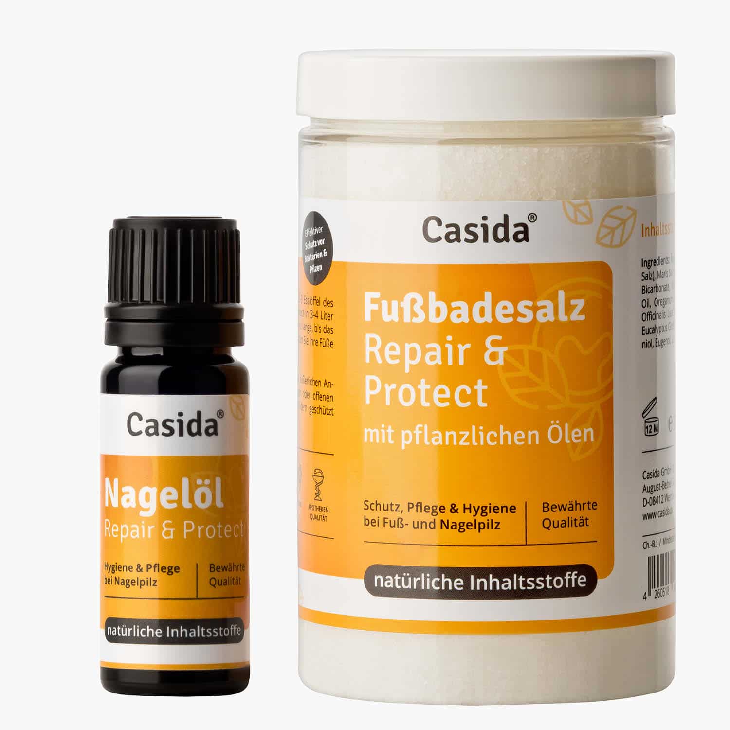 casida-sch-ne-f-e-set-nagel-l-fu-badesalz-pflanzlich image 1