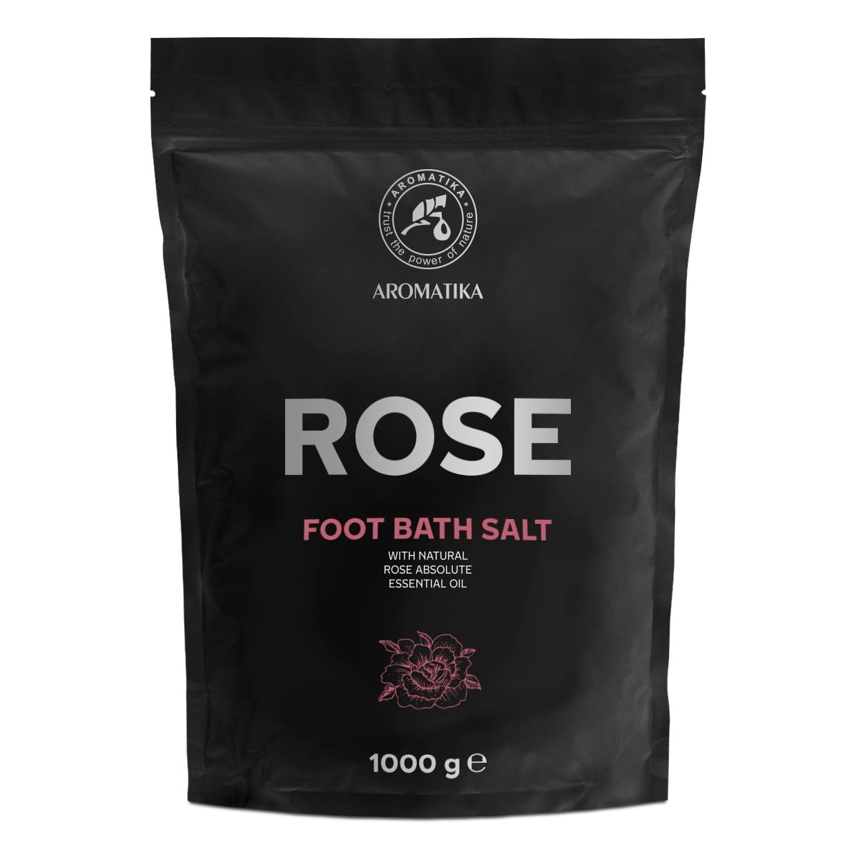 aromatika-fu-badesalz-rose-meersalz-1000g-rosen-l-fu-bad image 1