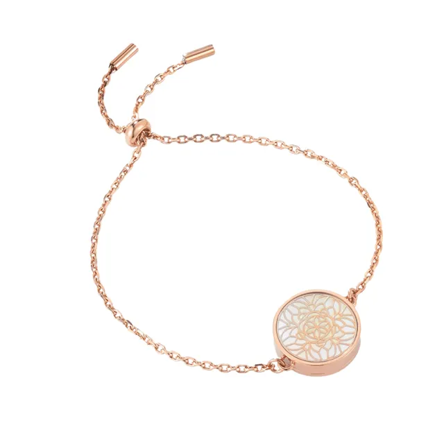 casida-aroma-armband-perlmutt-ros-gold-diffuser image 1