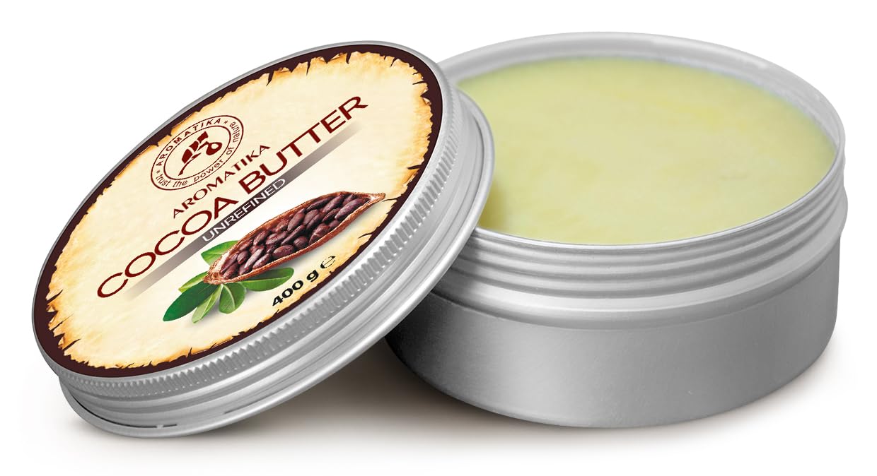 aromatika-cocoa-butter-k-rperbutter-400-g-unraffiniert image 3