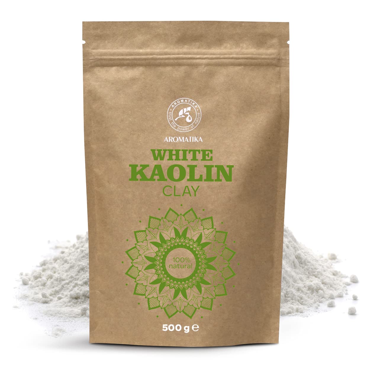 aromatika-wei-e-tonerde-kaolin-pulver-500g-gesichtsmaske image 2