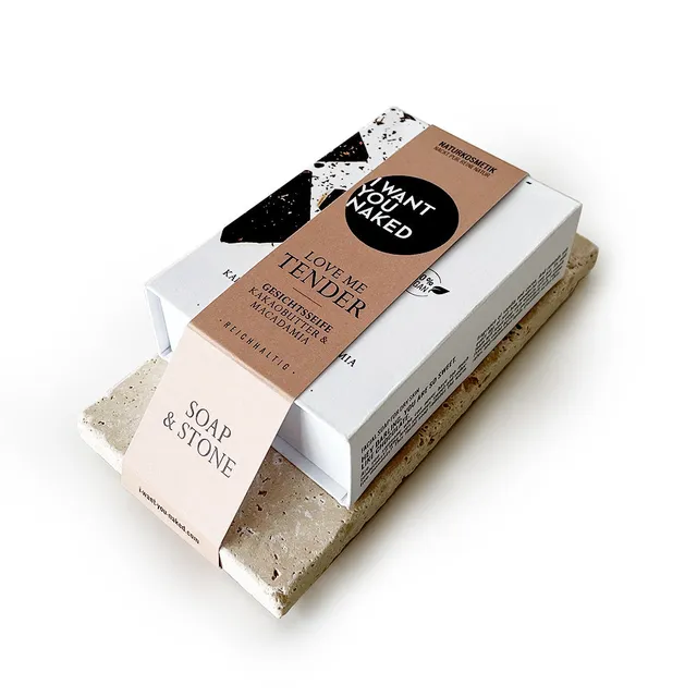 i-want-you-naked-soap-stone-set-gesichtsseife-travertin-100-g image 1