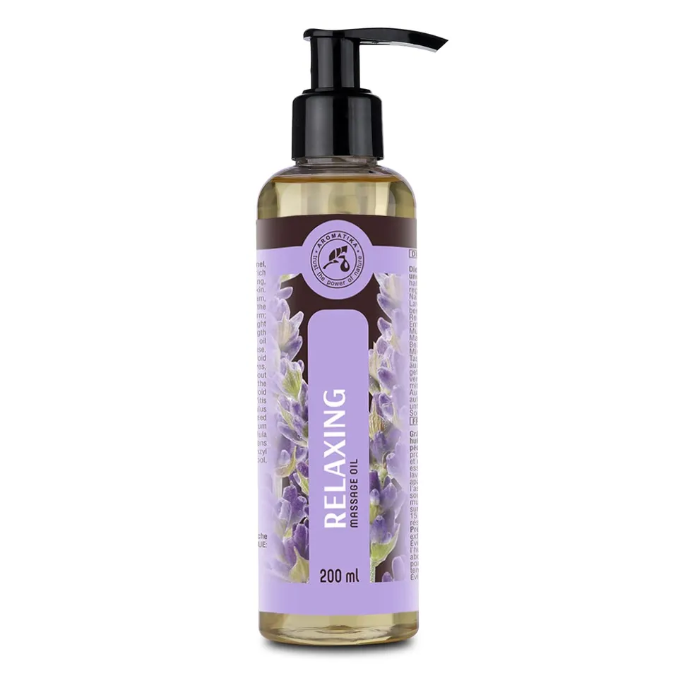 aromatika-relaxing-massage-l-200-ml-lavendelduft image 1