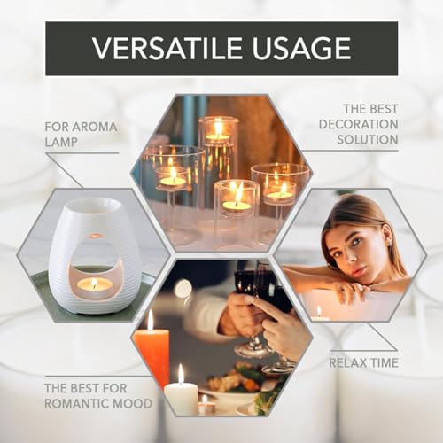 aromatika-teelichter-100-st-ck-wei-unbeduftet-paraffin image 8