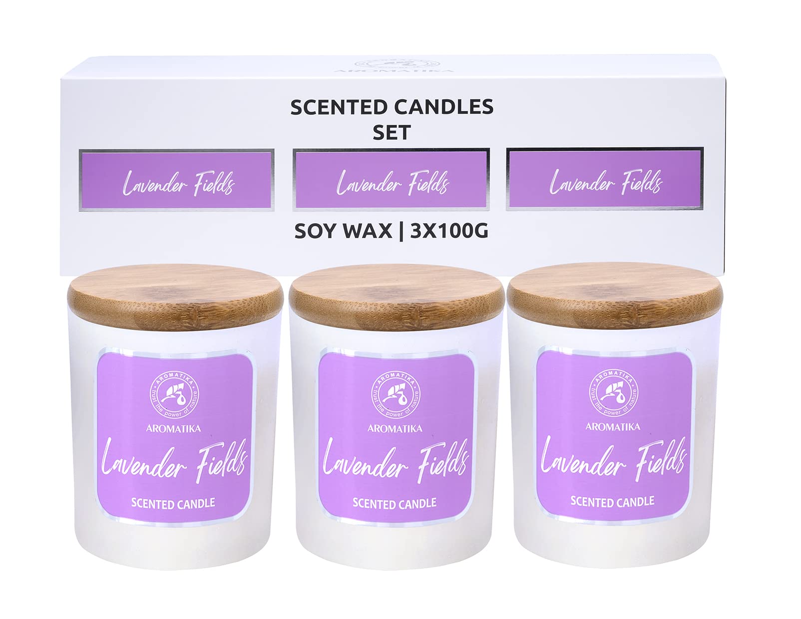 aromatika-lavendel-duftkerze-3x100g-sojawachs-glas image 1