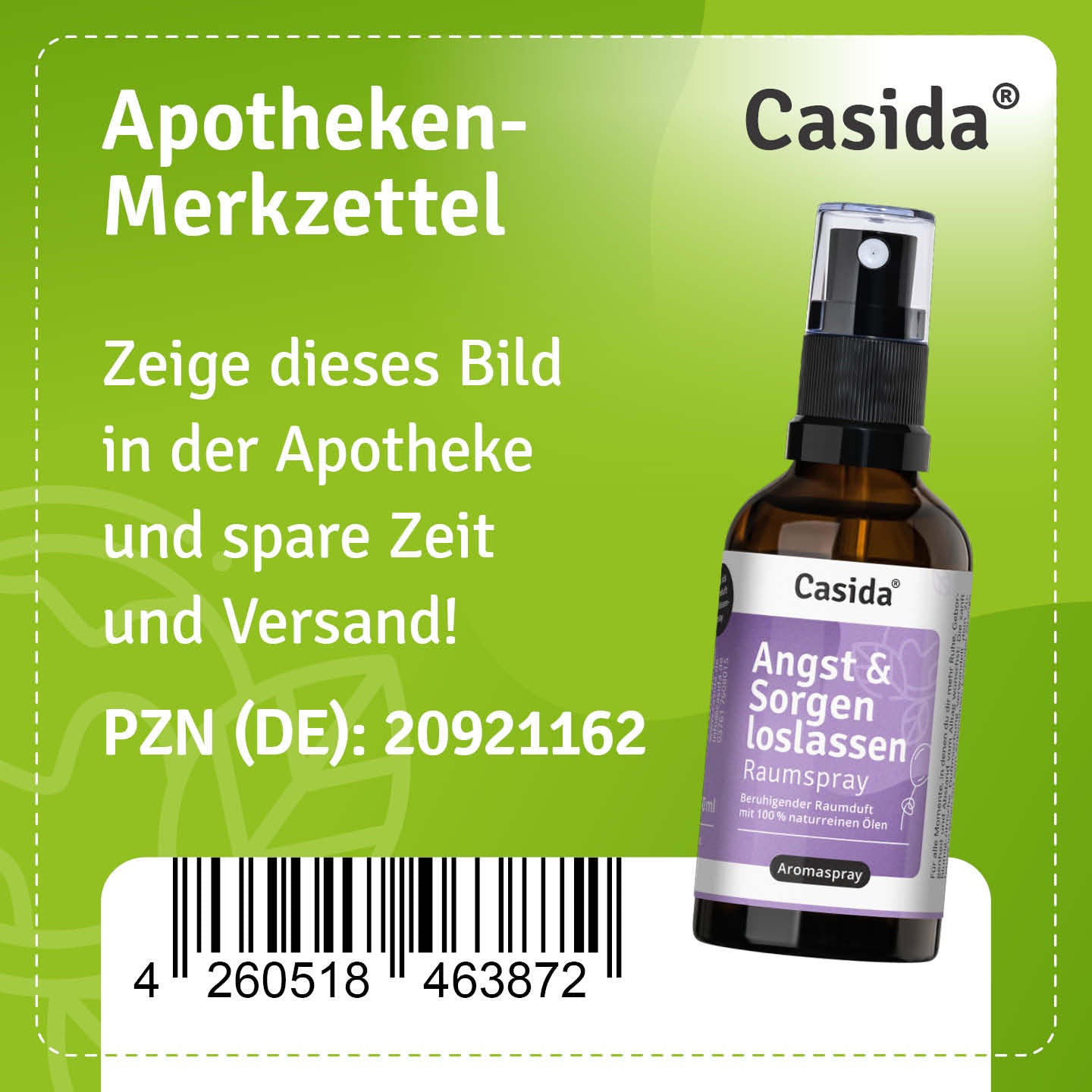 casida-aromatherapie-angst-sorgen-loslassen-raumspray-lavendel image 2