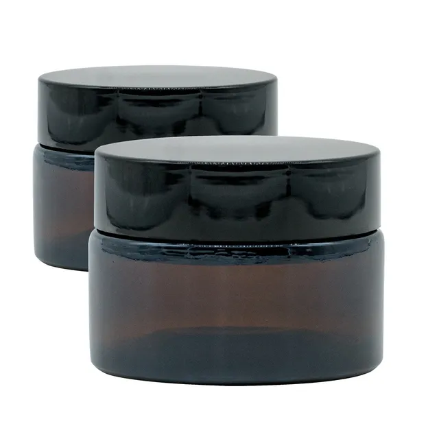 casida-tiegel-30-ml-braunglas-2er-set-cremedose-f-r-salbe image 1