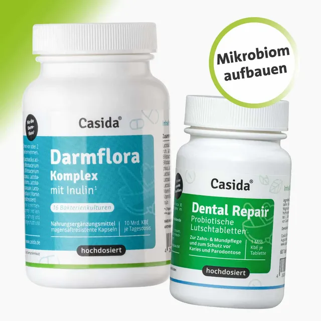casida-mikrobiom-duo-set-darmflora-mundflora-probiotika-set image 1