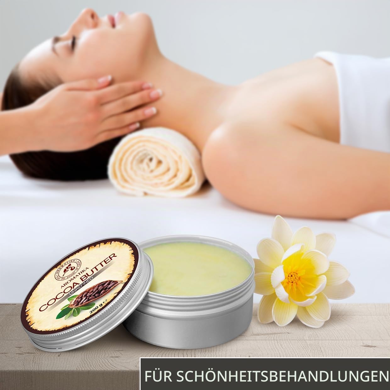 aromatika-body-butters-kakaobutter-unraffiniert-200-g-rein image 4