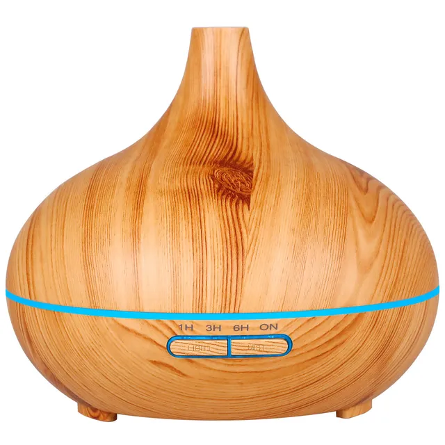 casida-aroma-diffuser-holzoptik-led-300-ml-ultraschall image 1