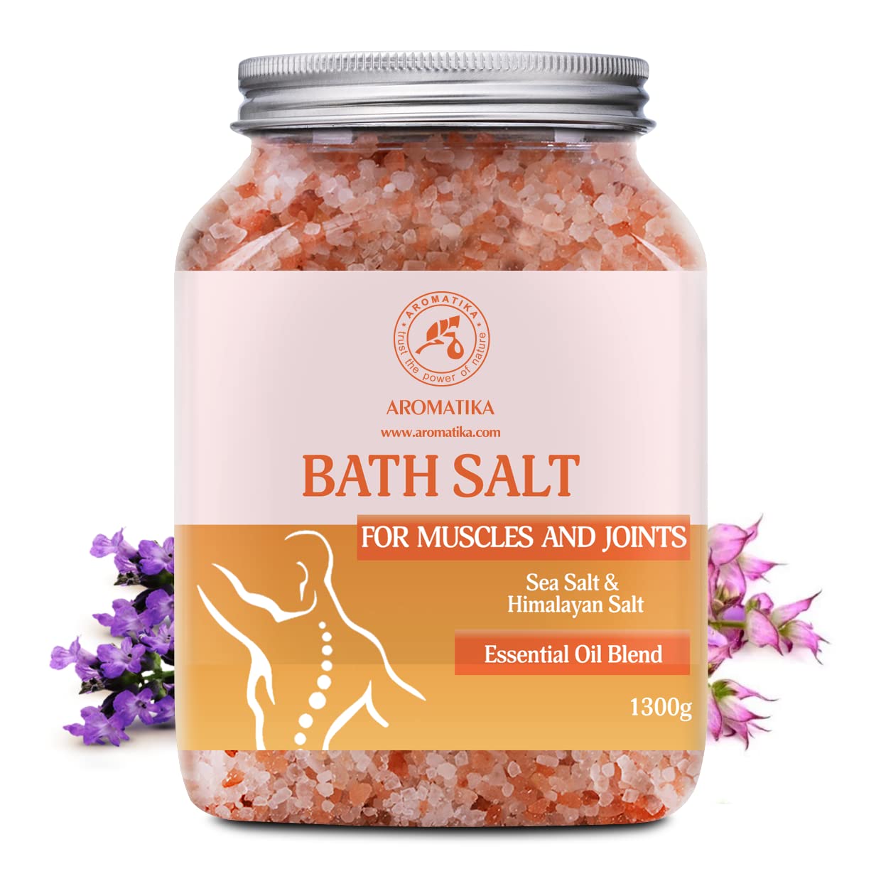 aromatika-gelenke-muskeln-badesalz-1300-g-meersalz-lavendel image 2