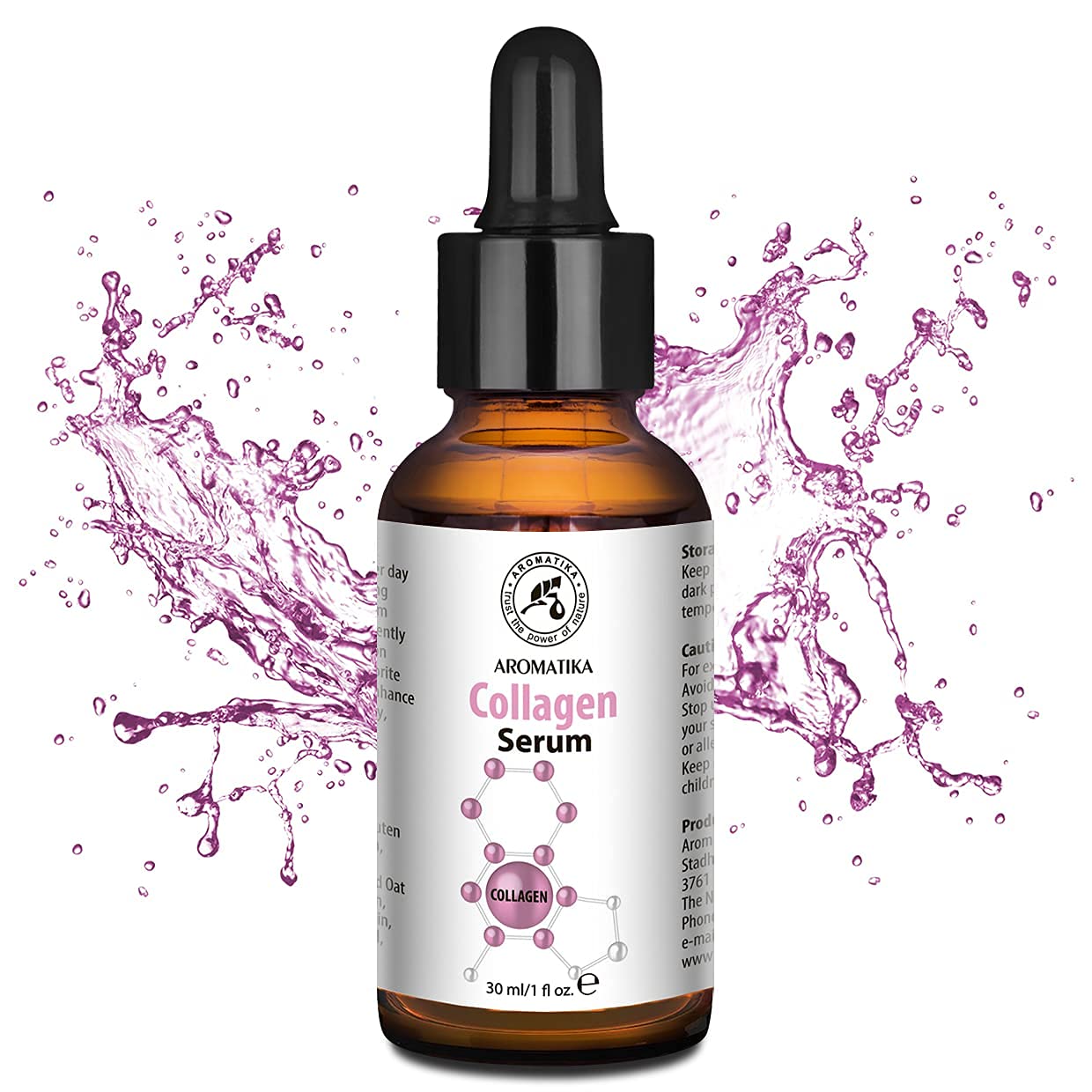 aromatika-collagen-serum-30-ml-gesichtsserum-feuchtigkeit-glanz image 7