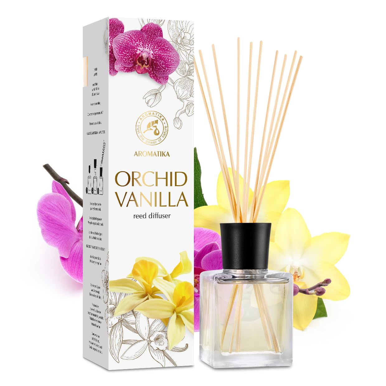 aromatika-orchidee-vanille-raumduft-diffuser-100ml-st-bchen image 2