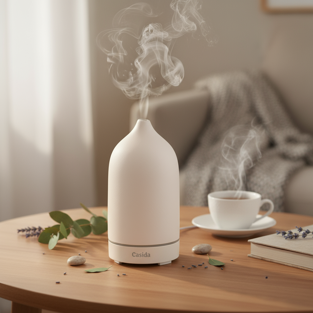 casida-aroma-diffuser-keramik-duftdiffuser-wei-led-120-ml image 8