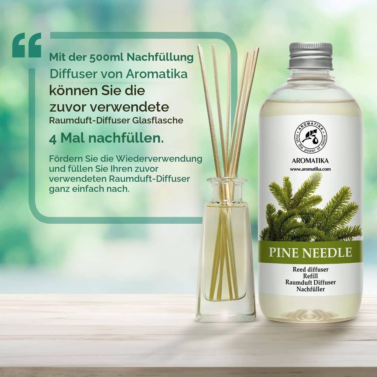 aromatika-raumduft-nachf-ller-kiefer-500-ml-waldduft image 6