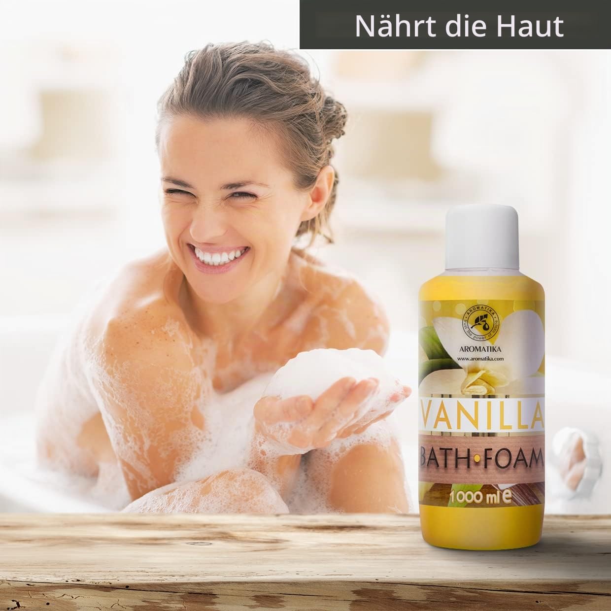 aromatika-badeschaum-vanille-1000-ml-schaumbad-vanilleduft image 8