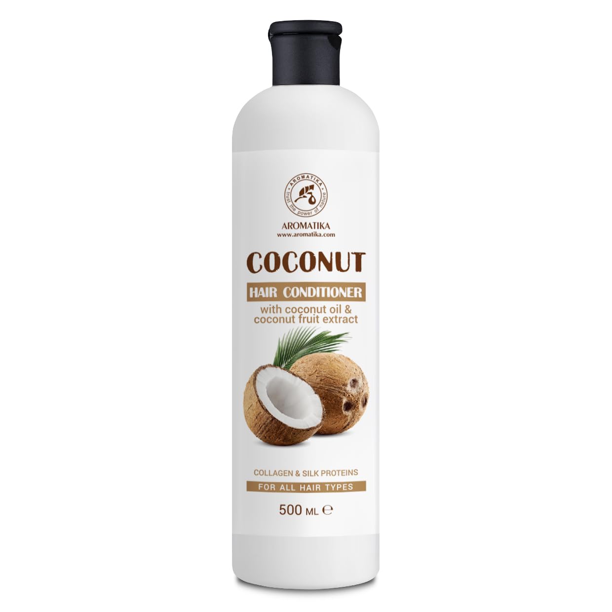 aromatika-coconut-haar-conditioner-500-ml-mit-kokos-l image 1